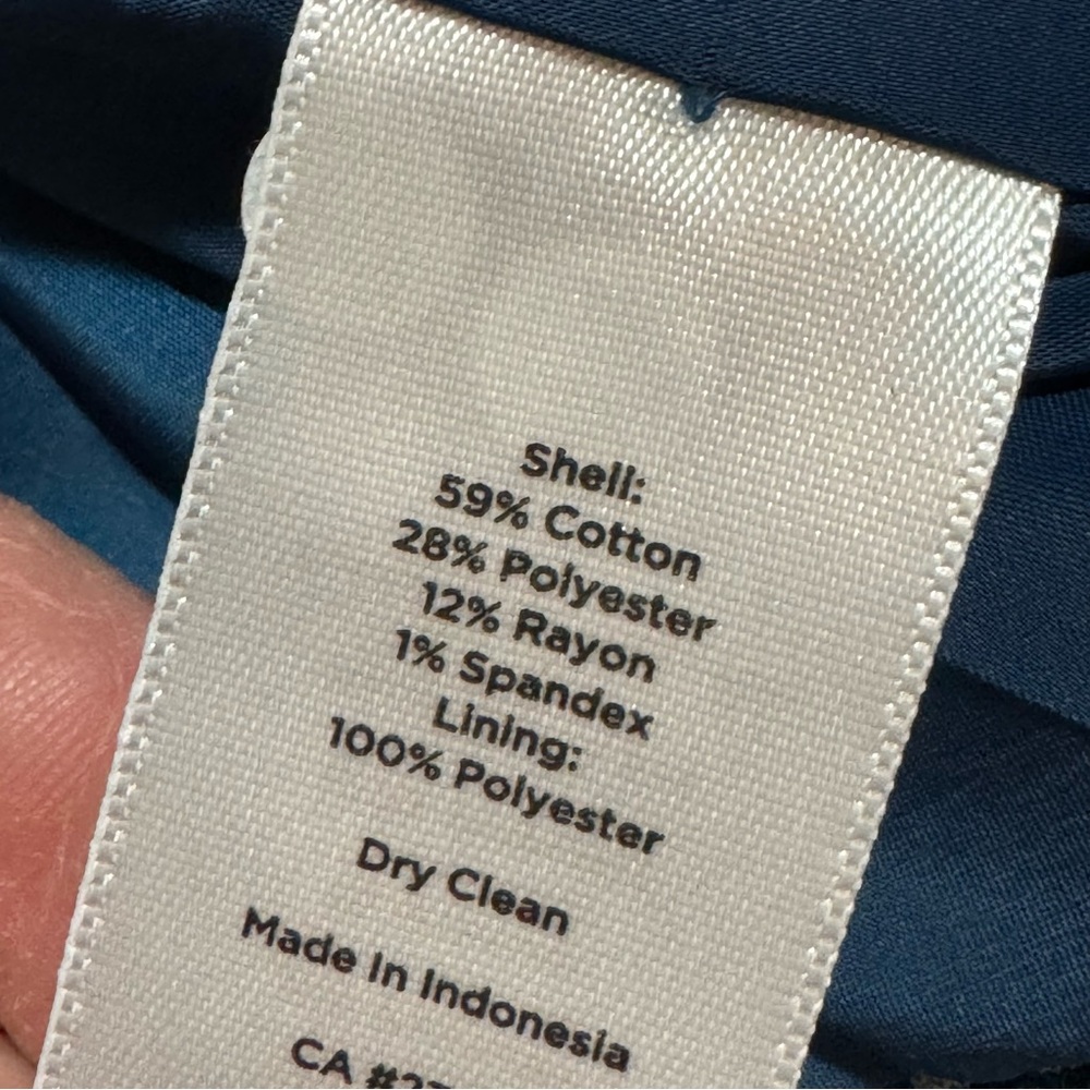 Talbots Microcheck Two Button Blazer- 8 - image 4